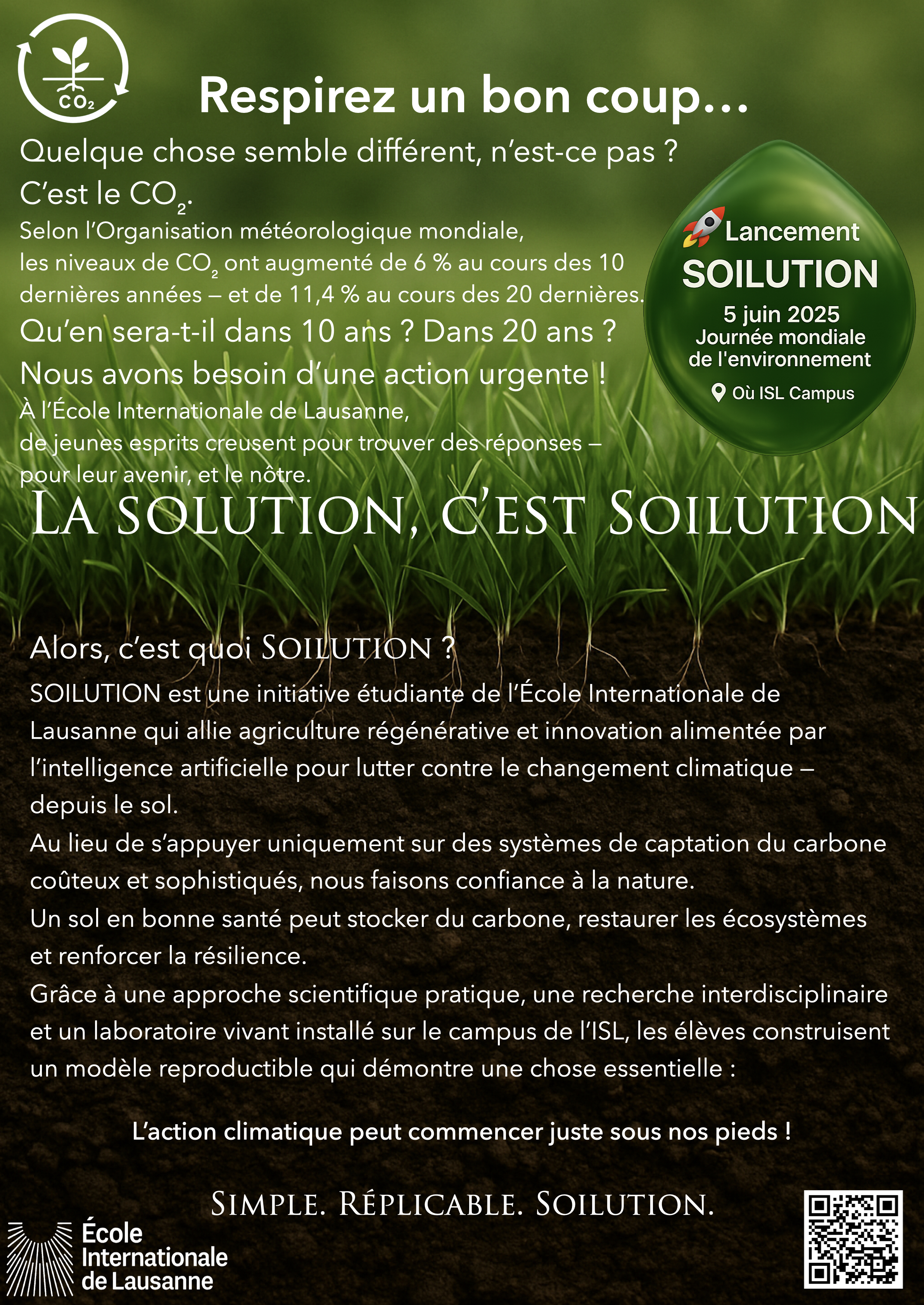 Soilution Project Launch Announcement